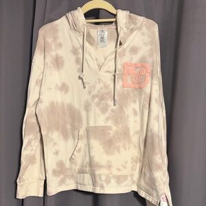 Disney Tan tie-dye Hoodie with Front Pocket - XL Women’s
